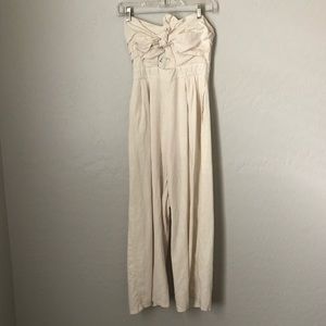 3/4 Length Sleeveless Romper